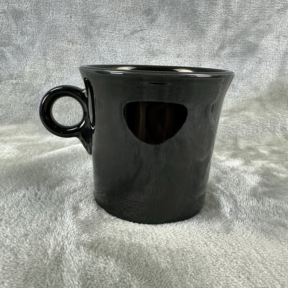 Fiesta Fiestaware Homer Laughlin Ring Handled Mug Black (retired)